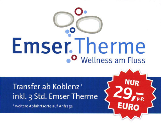 Emser Therme ab Koblenz